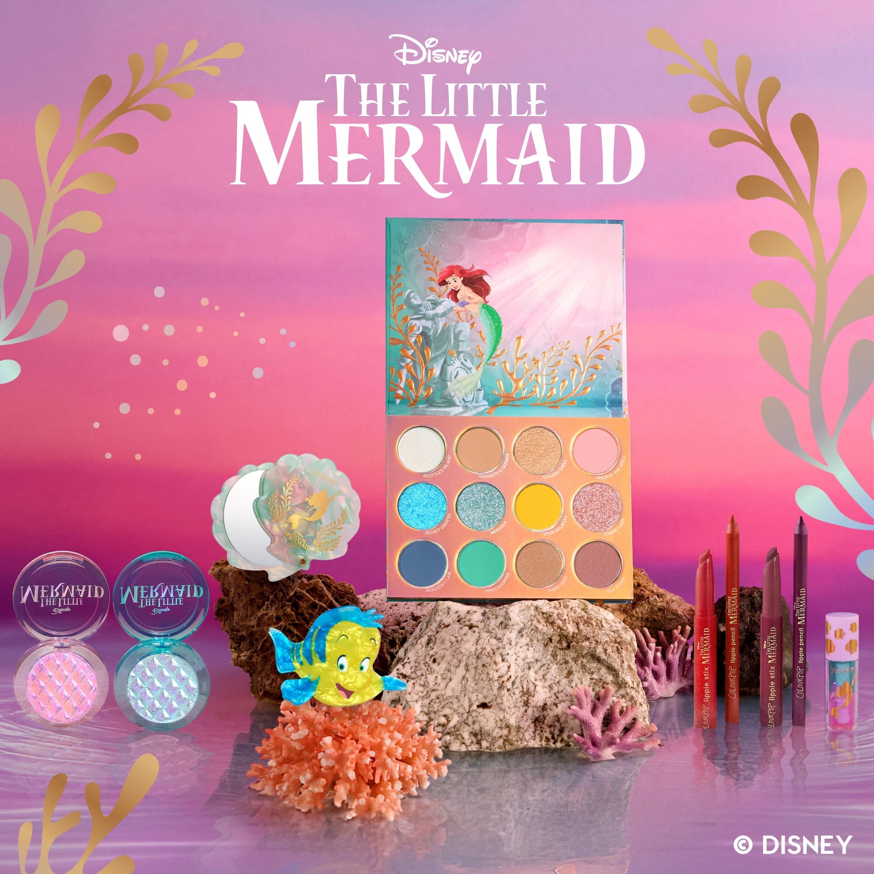 ColourPop and The Little Mermaid - Fresh Pair