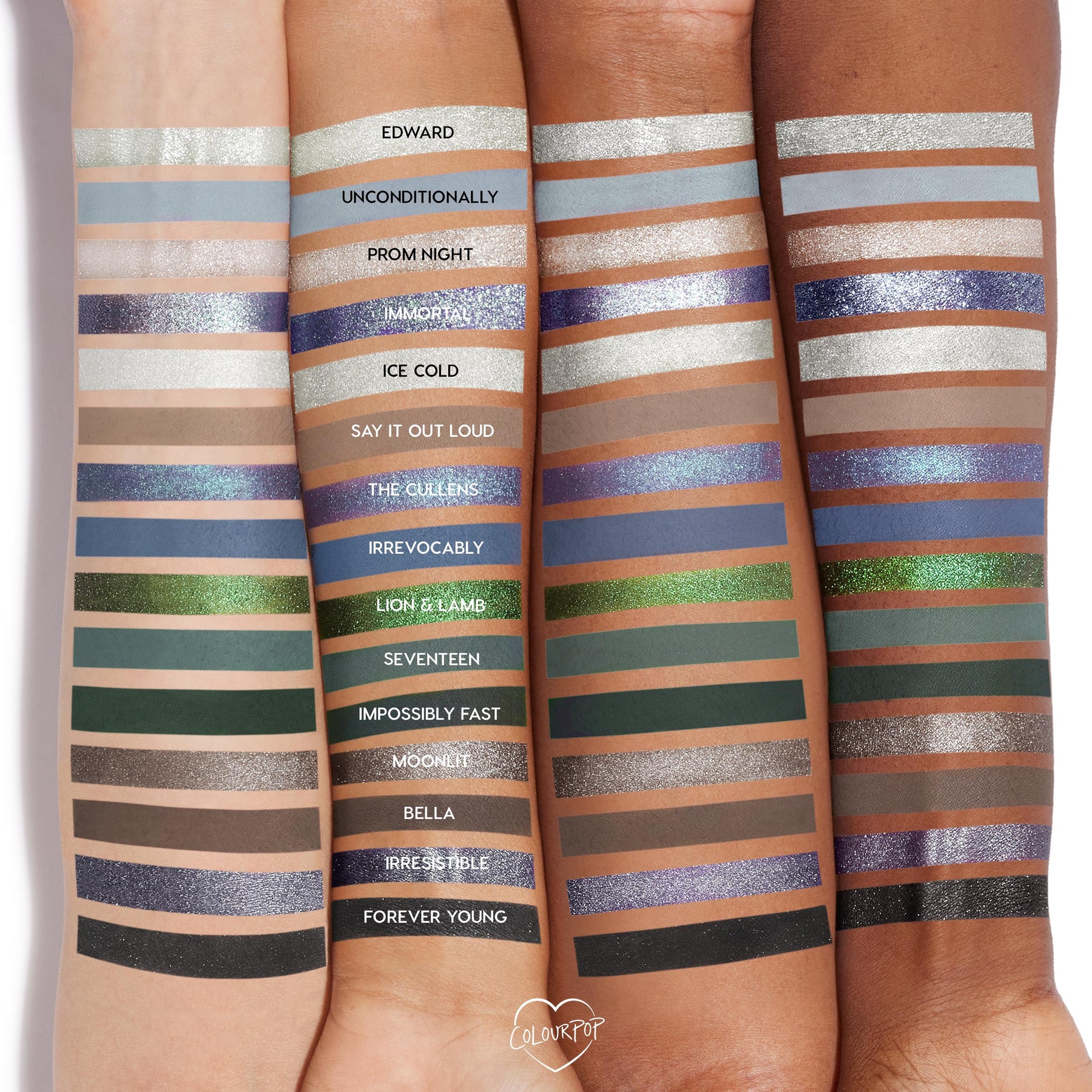 Twilight x ColourPop - Essential Set